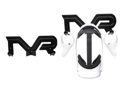 Gancho para estante de almacenamiento montado en la pared VR para Oculus Quest 1/2/Rifts negro