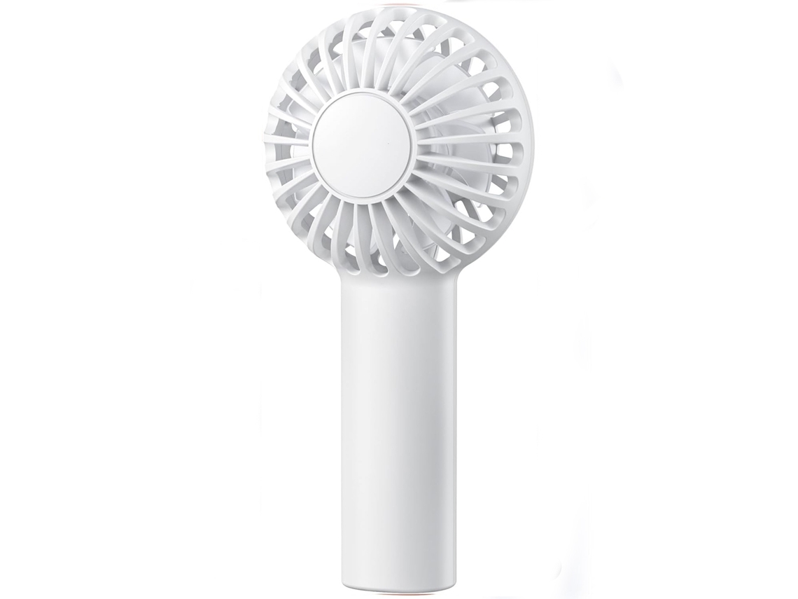 Mini ventilador portátil potente ventilador de mano recargable de 3 velocidades pequeño ventilador de mano personal para maquillaje de BISBISOUS