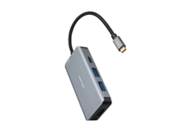 Hub USB NANOCABLE 10.16.1005 (5 - USB 3.2 - USB-C 3.2 Gen 1 (3.1 Gen 1) x 2 - USB-A 3.2)