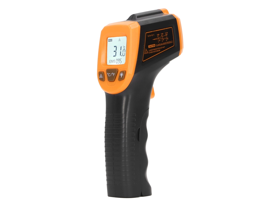 Termómetro Digital Infrarrojo Portátil Sin Contacto De -50 ℃ A 600 ℃