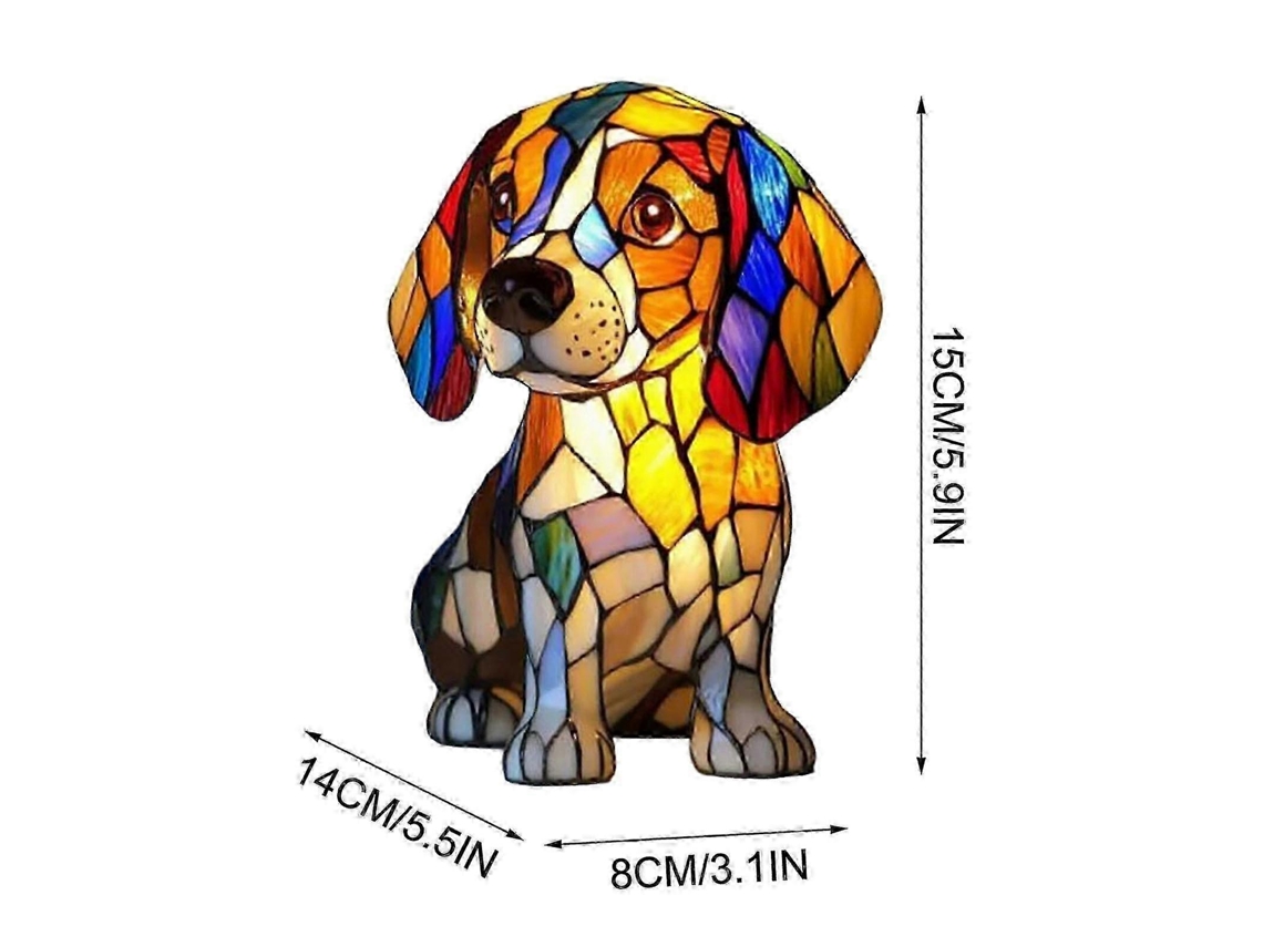 Lámpara de mesa LED decorativa Rosewell con forma de mascota