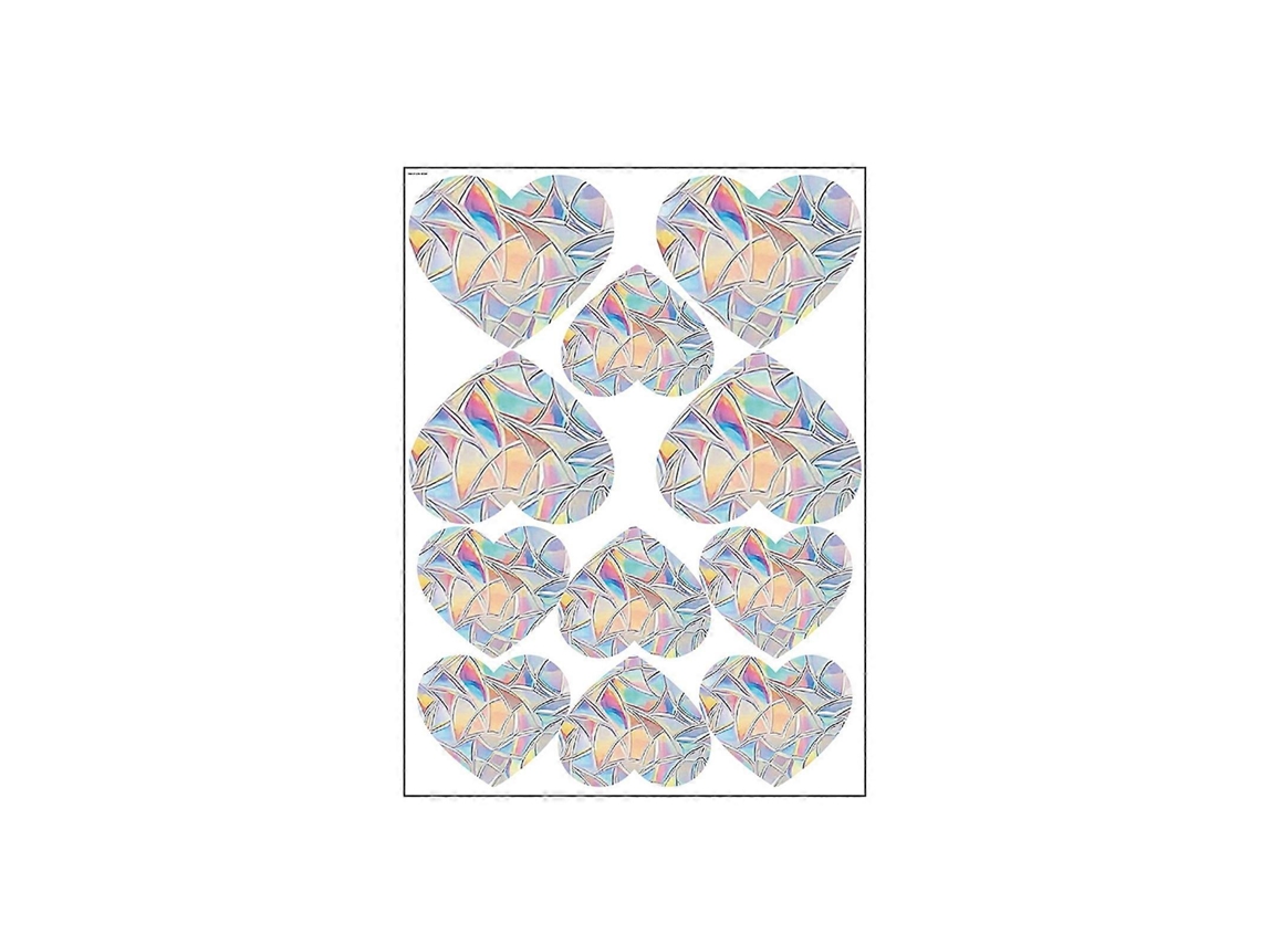 Adhesivo para ventanas con diseño de mariposas arcoíris prismáticas, ideal para decoración de vidrio - Kaesi Home Goods