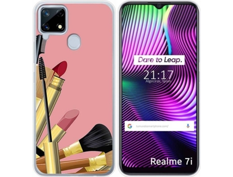 Carcasa Realme 7i / Narzo 30A TUMUNDOSMARTPHONE Brochas Multicolor