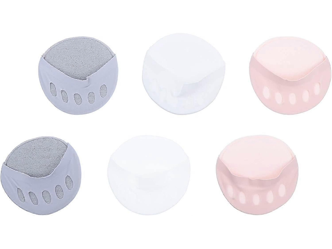 Almohadillas Metatarsianas De Tela Hexagonal Antideslizantes Invisibles Mitad De Pie Suaves Transpirables Para Aliviar Dolor De Pie