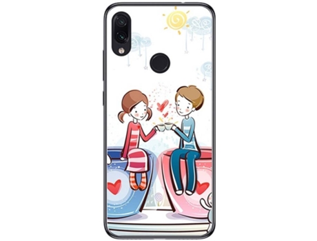 Carcasa Xiaomi Redmi Note 7 TUMUNDOSMARTPHONE Café Multicolor