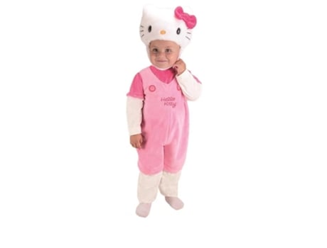 Disfraz de Niña JOSMAN Peluche Hello Kitty (Tam.: 5-7 años)