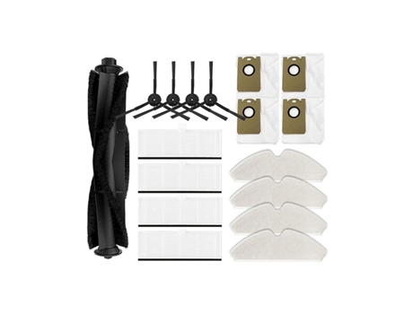 Acessórios de Aspirador Aspiradora para M7 Pro / S31 / Q6 / V980 Plus Cepillo lateral principal Fregona Filtro Hepa