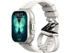 Reloj inteligente con auriculares, llamadas, auriculares inalámbricos, monitor de ritmo cardíaco y presión arterial. Bestvite