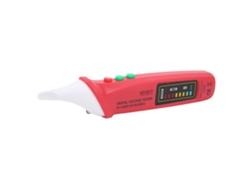 Lápiz de prueba eléctrica digital inteligente VC1017 con pantalla para detección de voltaje CA y linterna LED.