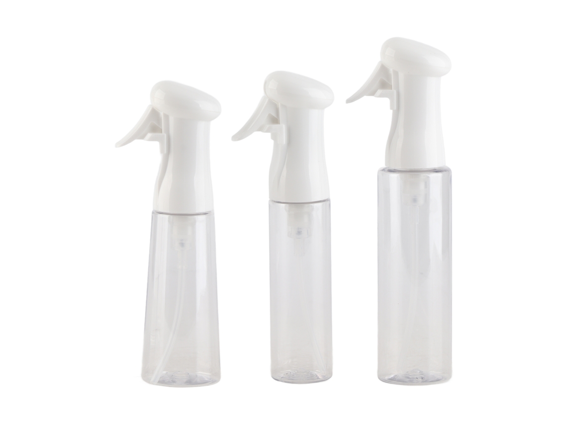 3pcs Botella De Spray De Niebla Fina Recargable Con Diseño Ergonómico Para Peinado Y Uso General