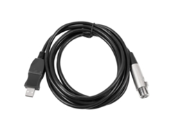 Cable De Micrófono Usb A Xlr Profesional Con Señal Estable, 3 M/9,8 Pies, Convertidor Para Pc, Grabable.
