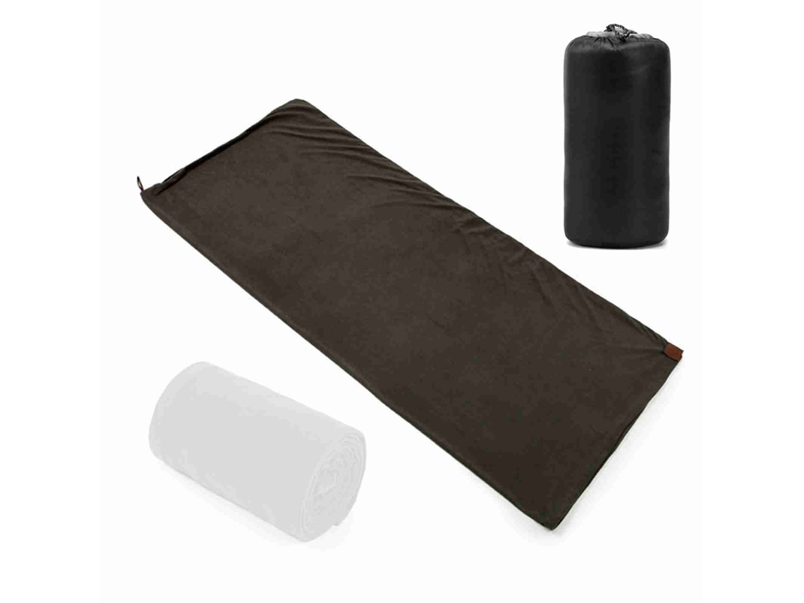 Saco De Dormir Ligero Y Portátil De Forro Polar Para Acampar, Viajar, Hacer Senderismo, Situaciones De Emergencia Y Uso Al Aire Libre.