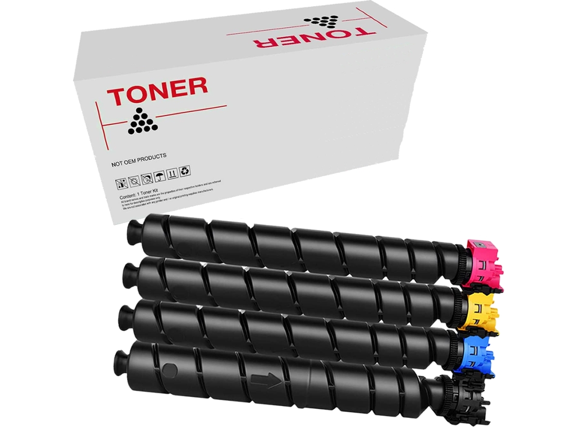Juego 4 Tóners Tk8365 Kcmy (Negro, Ciano, Magenta y Amarillo)