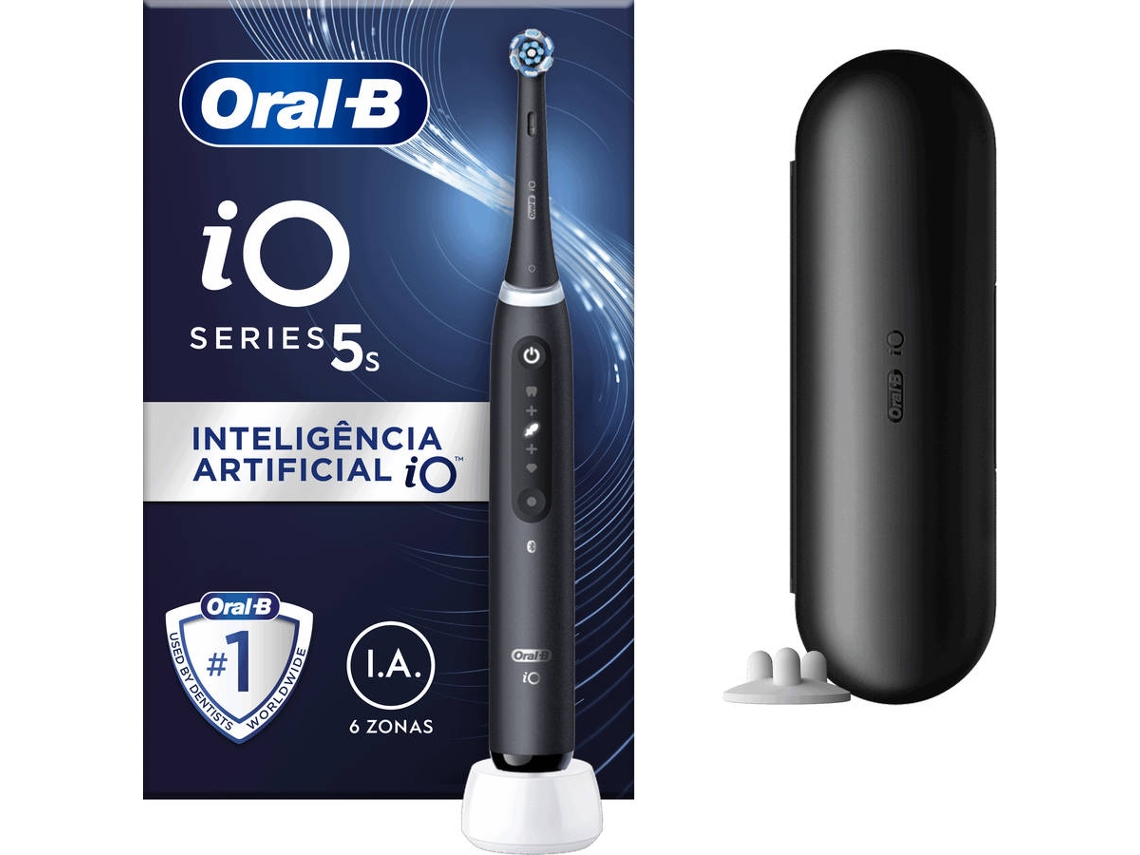 Cepillo de Dientes Eléctrico ORAL B iO 5 S Negro