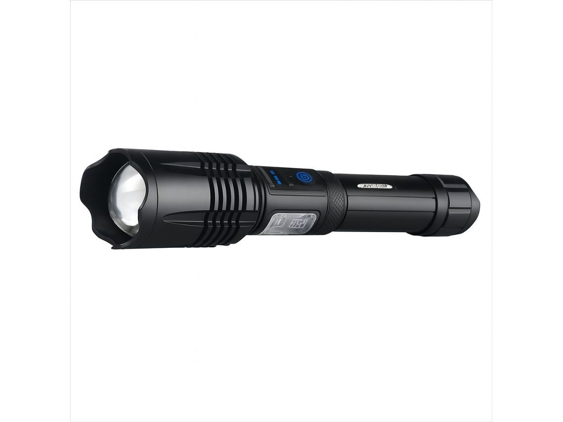 Linterna LED recargable Andowl Q D850 negra