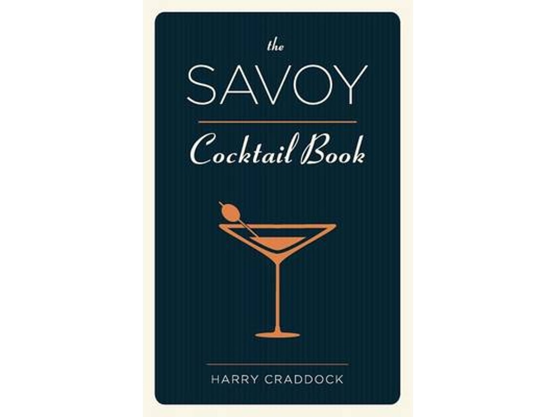 Livro the savoy cocktail book de harry craddock (inglês)
