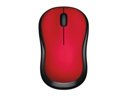 YIZHOOD M220 2.4GHz Ratón óptico silencioso inalámbrico para juegos de PC para Mac OS/Windows 10/8/7 Rojo