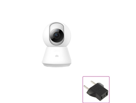 Cámara de Vigiláncia SLOWMOOSE Xiaomi Mijia Imi 1080P Wi-Fi Pan-Tilt Visión Nocturna 360º (Agregar Plug EU)