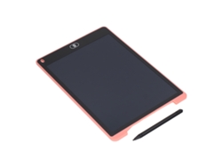 Tableta Lcd De 12 Pulgadas Para Niños Con Batería De 40 Mah Y Pizarra Rosa.