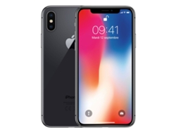iPhone X APPLE (Reacondicionado Señales de Uso - 256 GB - Gris Espacial)