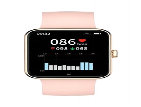 Reloj Inteligente BLACKVIEW W10E Esfera Rosa 40Mm Pulsera Tpu Smartwatch