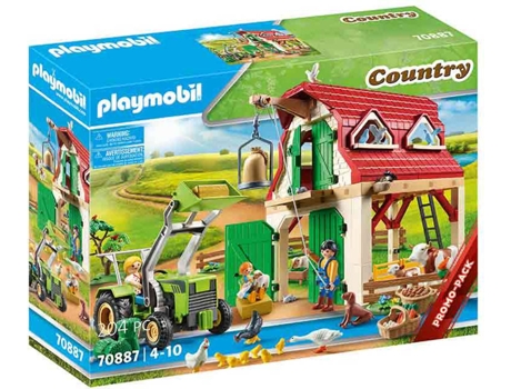 PLAYMOBIL PLAYMOBIL Country: Granja con cría de animales (Edad Mínima: 4)