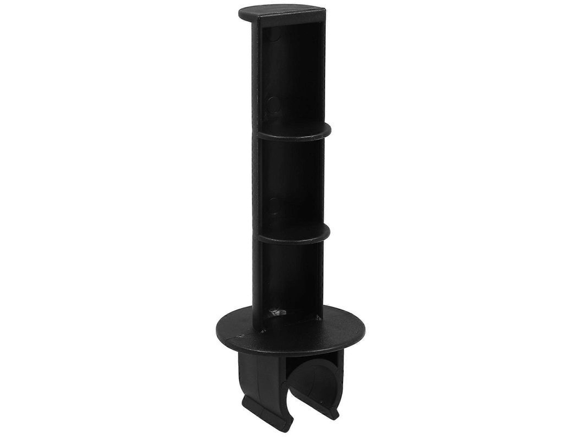 Soporte Para Papel Higiénico Para Silla De Ducha Para Personas Mayores, Accesible, 15x5x5cm, Negro