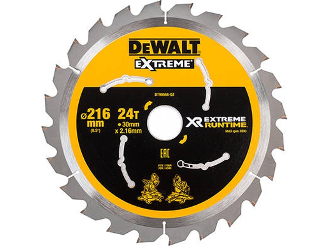 Hoja para sierra circular DEWALT DT99568-QZ