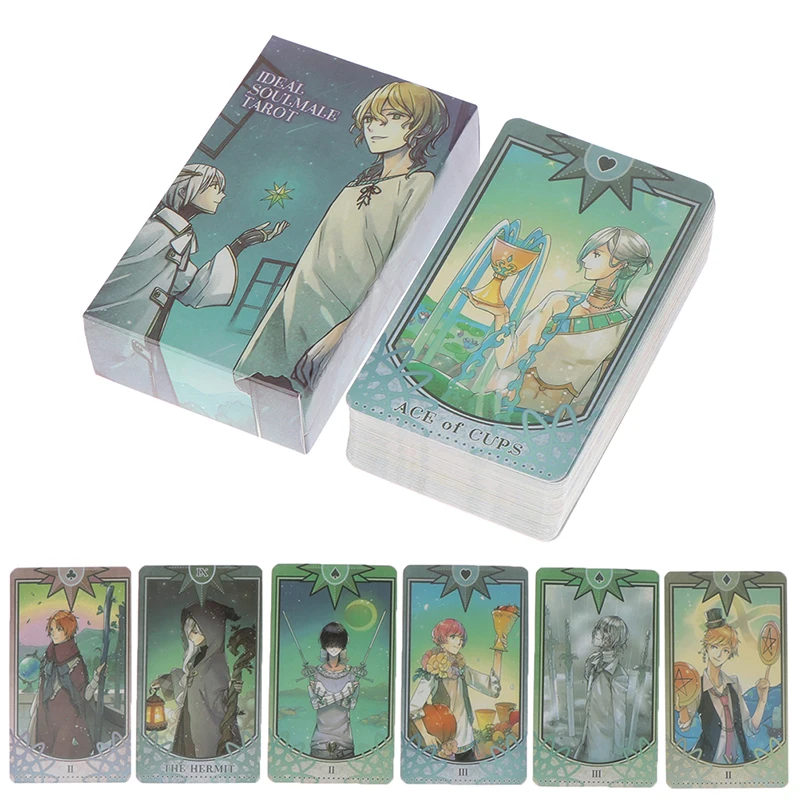 Juego De Cartas Del Tarot Del Hombre Alma Ideal (78 Cartas)