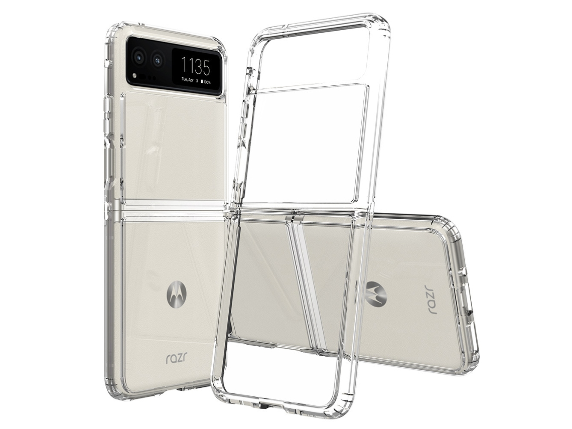 Adequado Para Capas De Acrílico Cristalino Da Motorola.transparente - /razr 2024