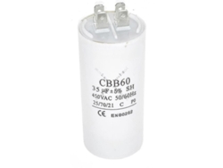Condensador Universal De Arranque Y Funcionamiento De 35 Μf En Microfaradios Para Motores De Electrodomésticos De 450 Vca.