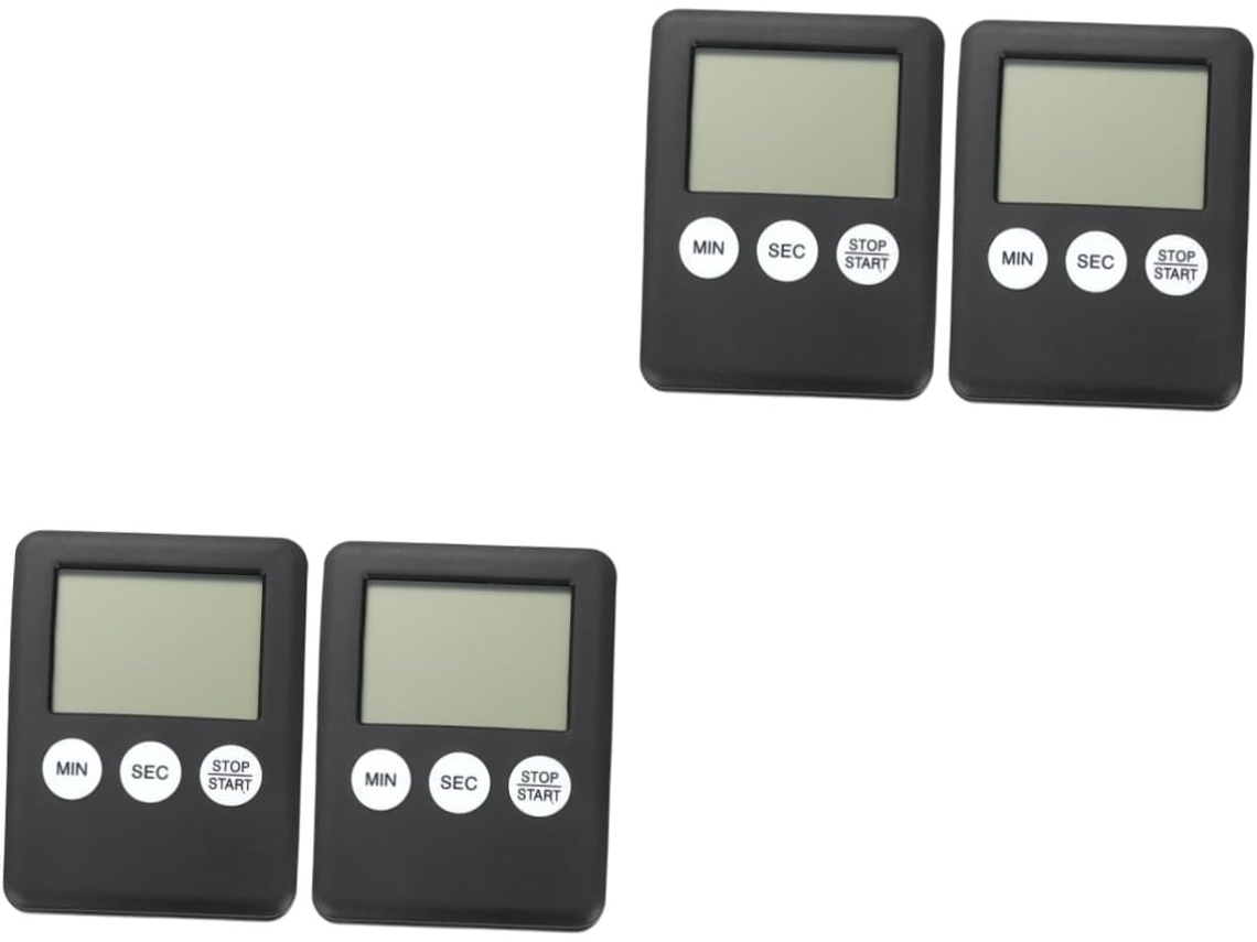 Temporizador De Cocina Digital. Funciona Con Pilas De Botón (pilas Incluidas) Para Repostería Casera Y Acti...
