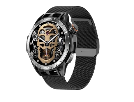 Reloj inteligente militar para exteriores para hombre, pantalla de 466x466, Batería grande de 400mAh, llamada Bluetooth, IP68, resistente al agua V...