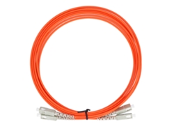 Cable De Fibra Óptica 50/125 Μm, 3 Metros, Multimodo, Doble Núcleo, Latiguillo Sc Upc Sc Upc