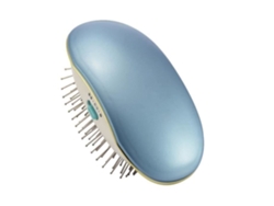 Cepillo de pelo iónico eléctrico portátil Mini cepillo de pelo de viaje peine pequeño _love1332 sq S/MARCA