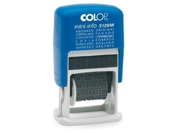 Sello Colop S120/W 4 x 20 mm Azul