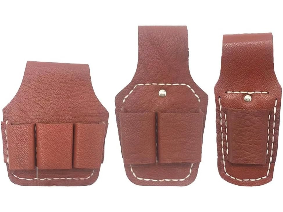 Bolsa De Herramientas Profesional De Cuero Para Electricistas, Para Alicates, Tijeras, Etc.