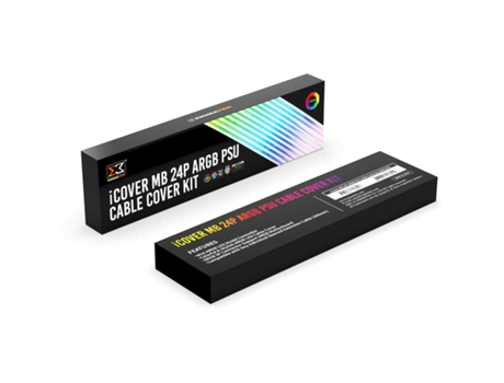 cable alargador pcie de 24 pines XIGMATEK iCover RGB
