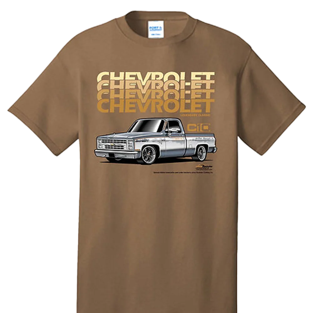 C10 Legendary Classic Chevrolet T-shirt Unisex Rockinstone Size:m