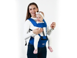 Portabebés Siurn, apto para bebés de 0 a 3 años, color azul