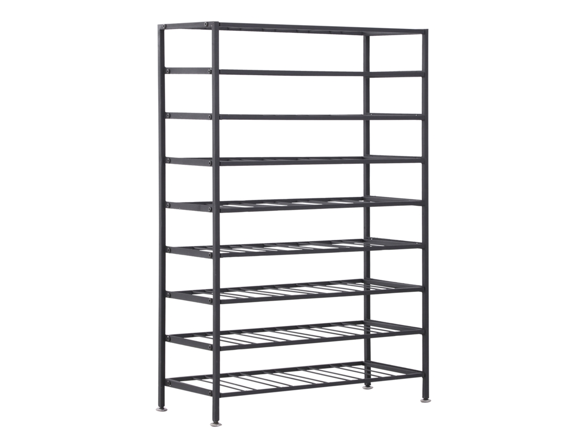 Botellero , Capacidad Para 54 Botellas, Dimensiones: 63 Cm De Largo X 25 Cm De Ancho X 91 Cm De Alto, Metal Negro.