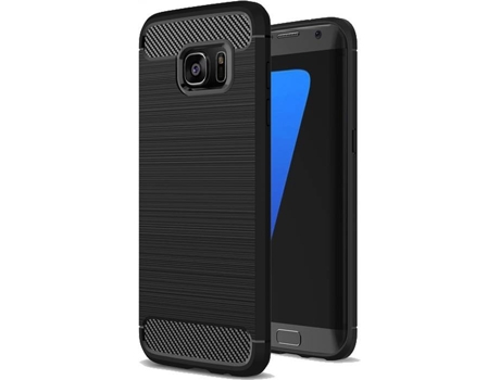 Carcasa Samsung Galaxy S7 Edge Multi4you Gel TPU Carbono Negro