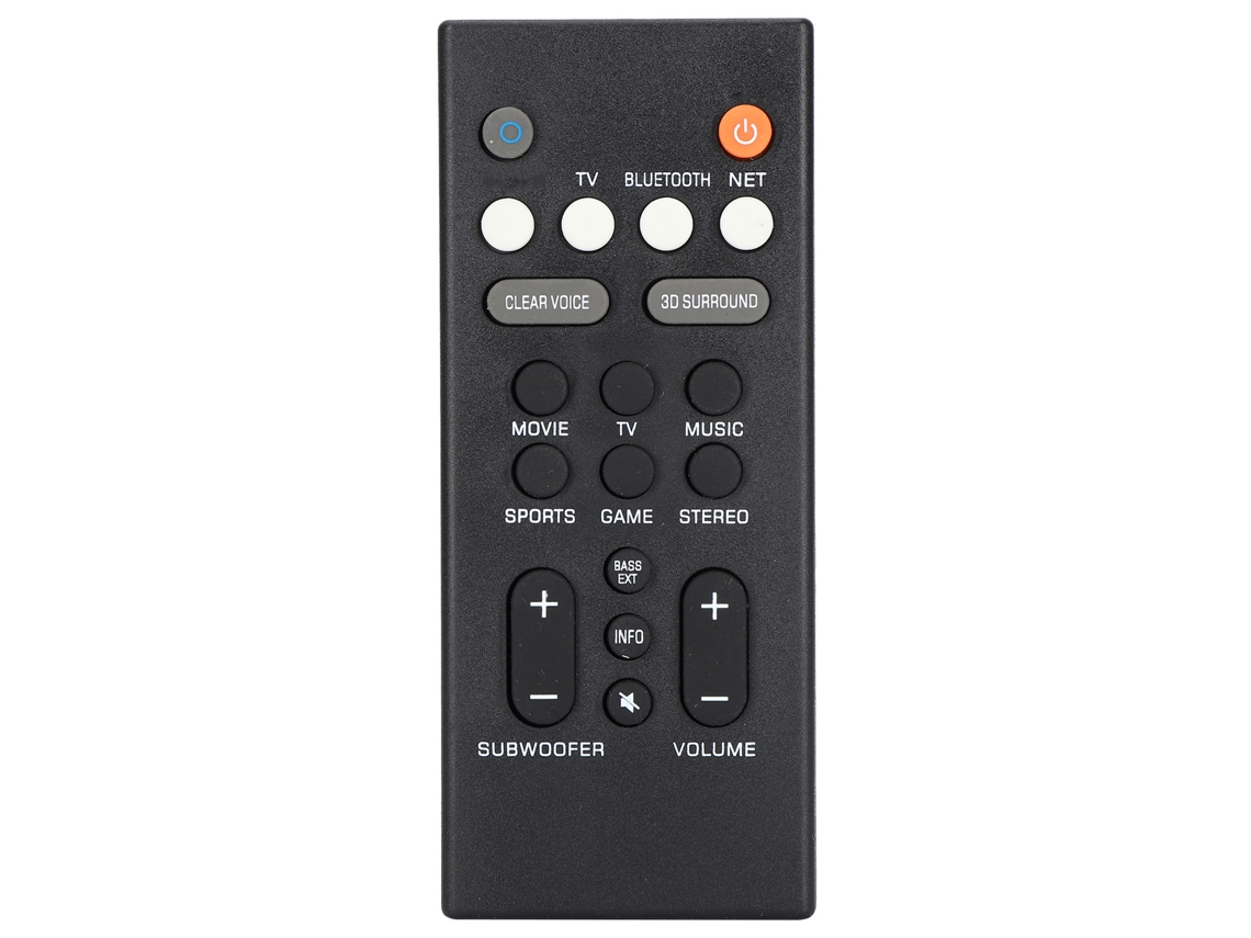 Control remoto de altavoz de repuesto duradero para Yas‑209 Yas‑109 Otros