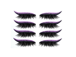 Pegatinas reutilizables para párpados y pestañas: maquillaje instantáneo y fácil de aplicar Wu6970 Rosewell