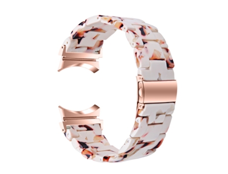 Correa de acero inoxidable con hebilla para Samsung Galaxy Watch 5 40mm/44mm/Watch 5 Pro 45mm - patrón de turrón
