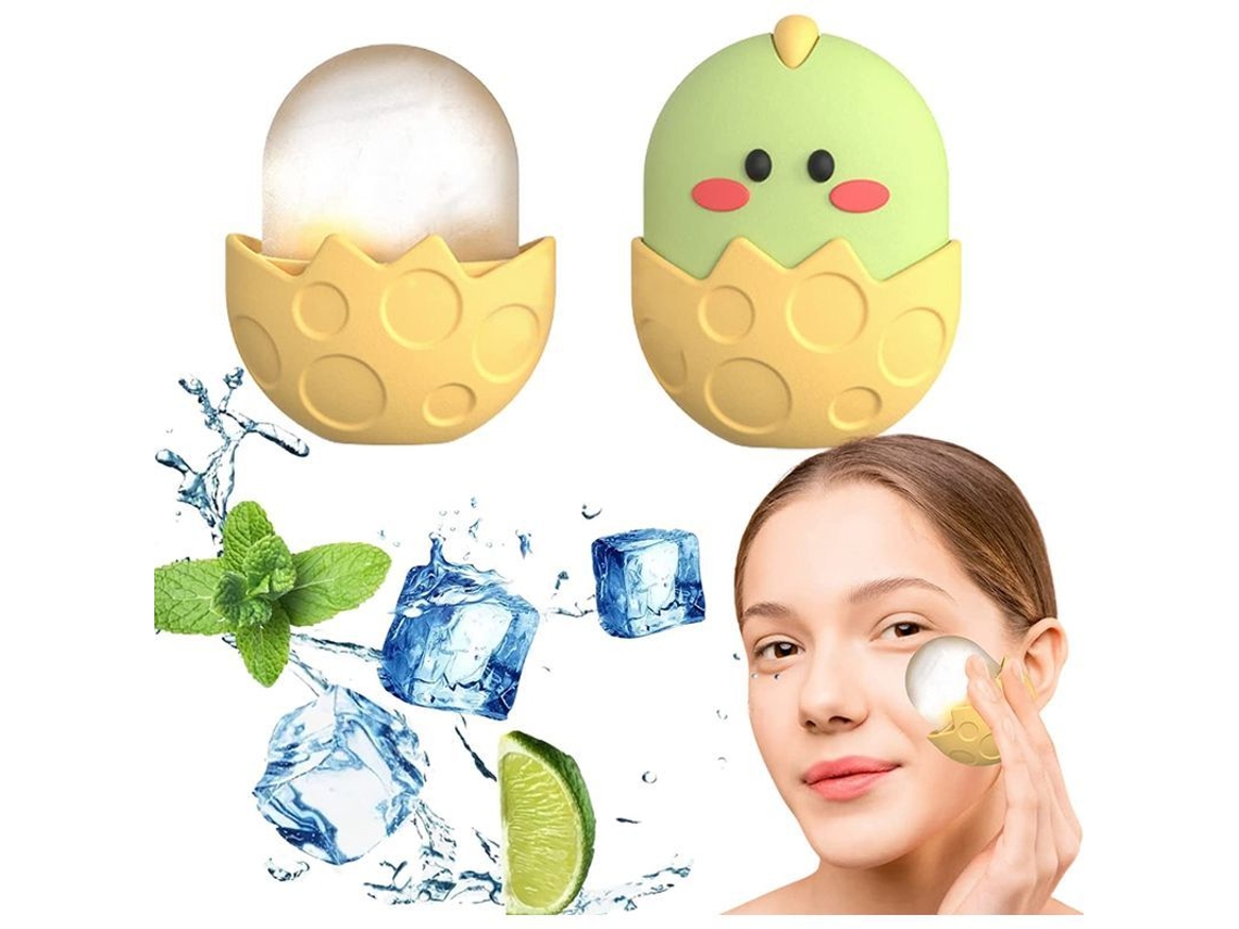 Rodillo De Hielo Para Rostro Y Ojos, Mini Rodillo De Hielo, Molde De Hielo Gua Sha Para Reducir La Hinchazón De Los Ojos.