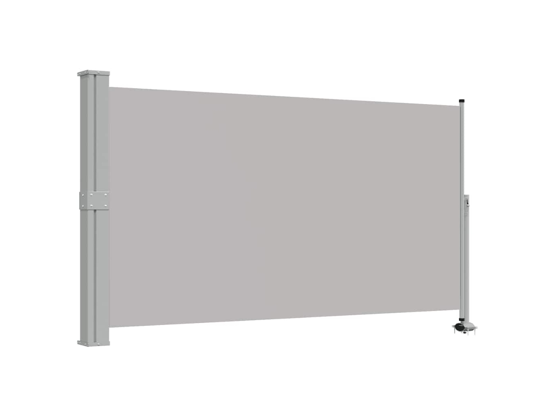 Maison Exclusive - Toldo Lateral Retráctil Para Patio 140x300 Cm Gris