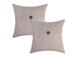 2 Fundas De Cojín Vintage, Azul Marino, 45x45 Cm