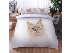 Juego Ropa Cama Piezas Funda Nórdica Microfibra Almohada Juego Niños 220x240 Cm 220 X 240 65