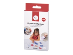 Polvo moldeador para hacer tiza 200 g - color blanco
